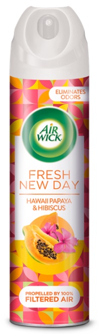 AIR WICK Fresh New Day Aerosol  Hawaii Papaya  Hibiscus Discontinued